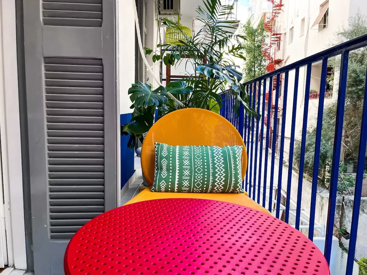 Athens Local Stay Balcony View